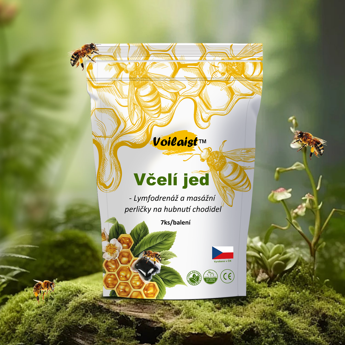 🐝🐝 AFGAFG™ Perličková koupel na odvodnění lymfatických uzlin a redukci váhy 🔥 Omezená doba: 70% SLEVA 🔥 (Minimální zásoba rychle vyprodána) 🔥