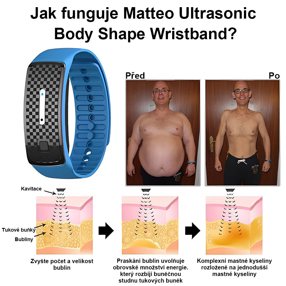 💪💪 Nejnovější SlimPulse™ náramek v roce 2024 pro destrukci tuků a ultrazvukovou detoxikaci - energetická rovnováha 🎁 (Limitovaná sleva + doporučení lékaře)